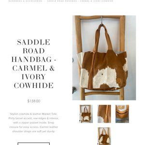 Cowhide Tote